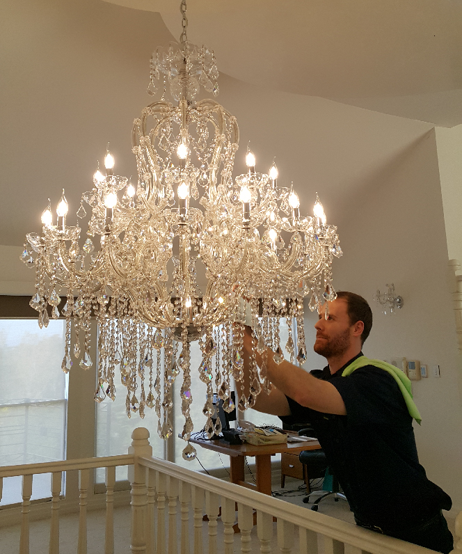 Chandelier Cleaning Services